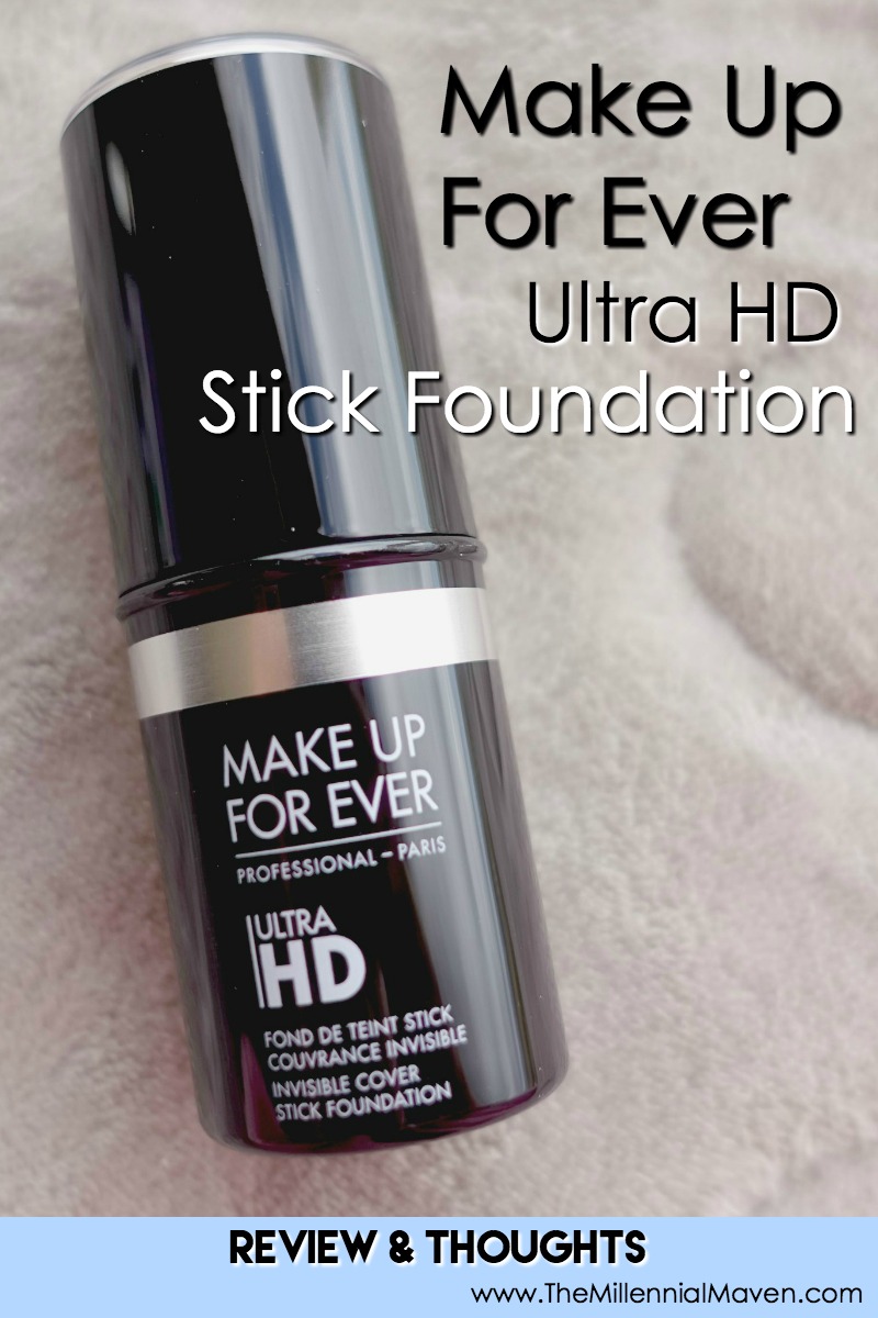 Makeup Forever Ultra HD Invisible Cover Stick Foundation-A Review