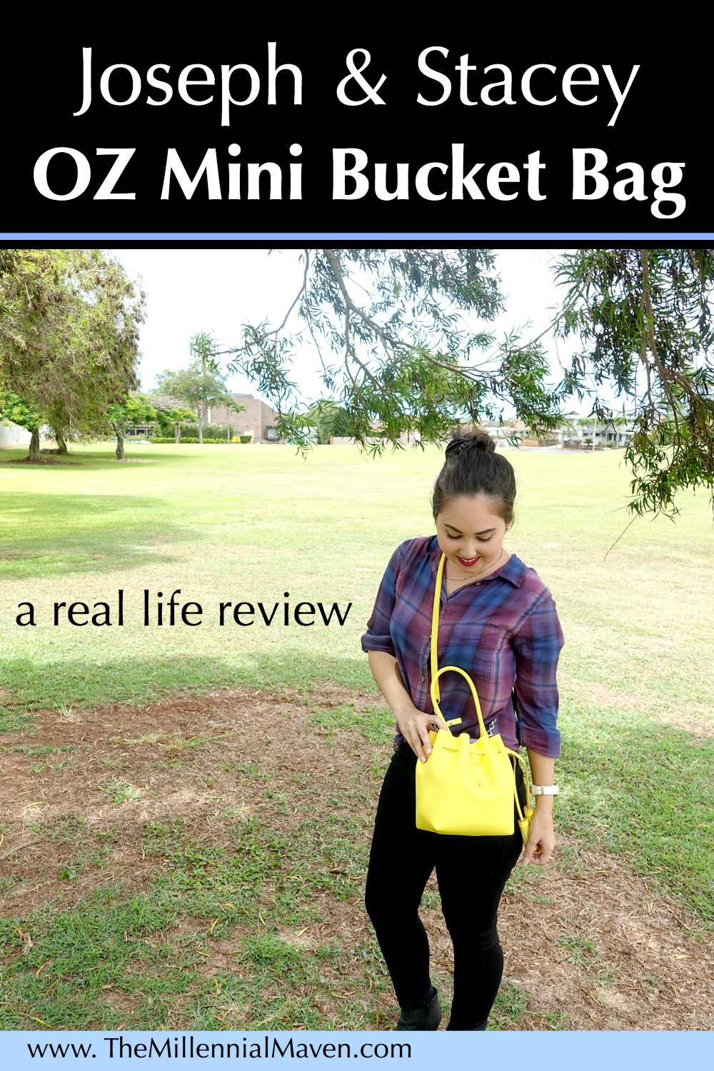 Joseph & Stacey OZ Bucket Bag -- a real life review.