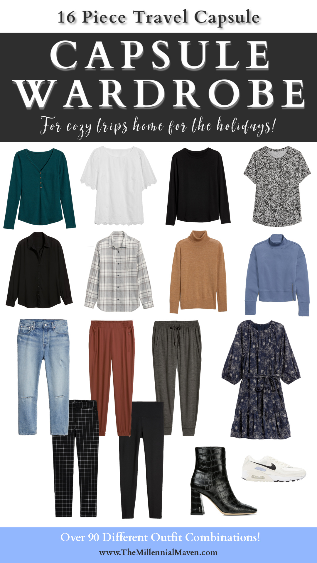 Fall Travel Capsule Wardrobe for Cozy Holiday Getaways | Fall Outfits ...
