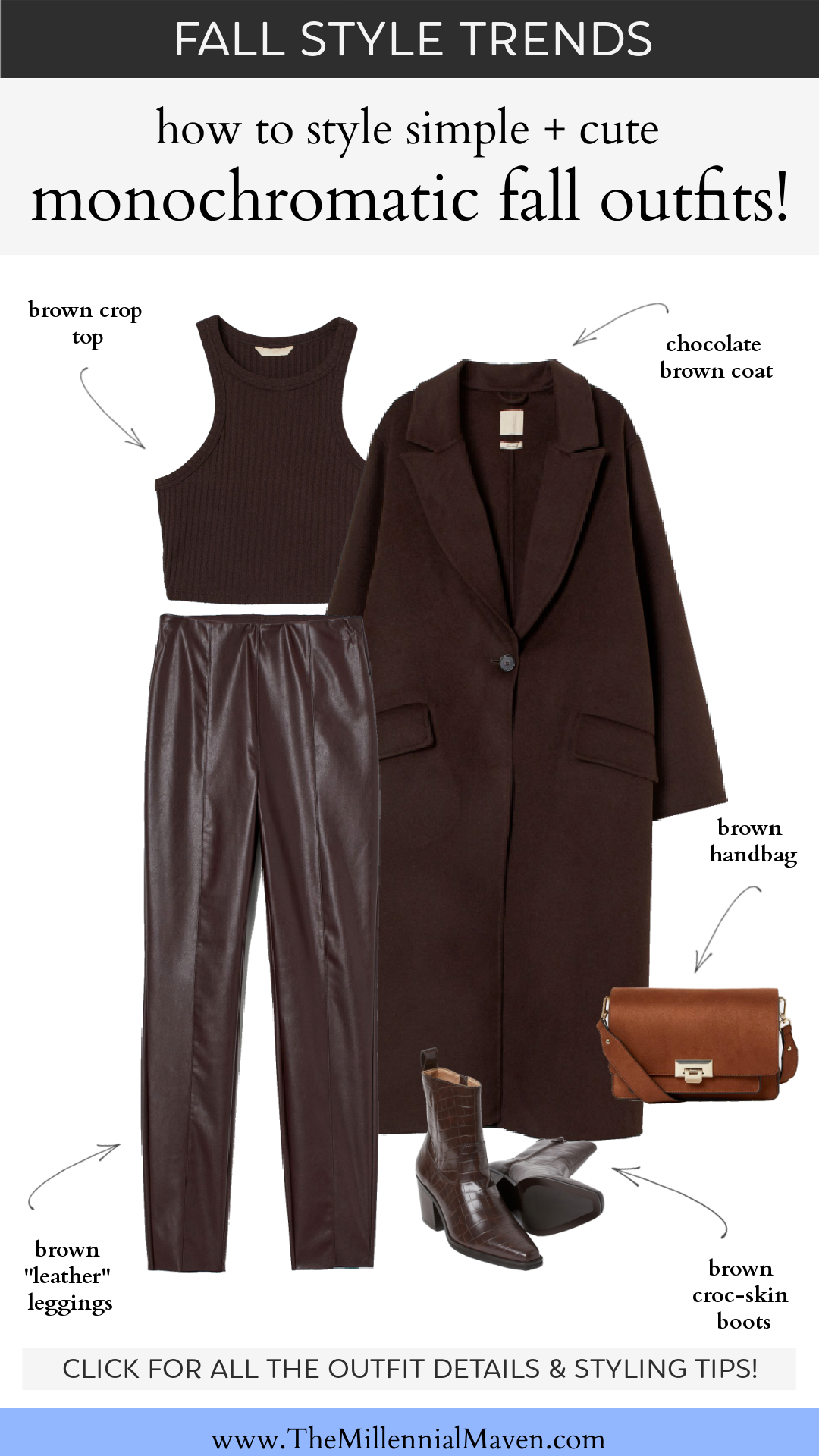 How to Style Wearable Monochromatic Outfits for Fall 2020!
