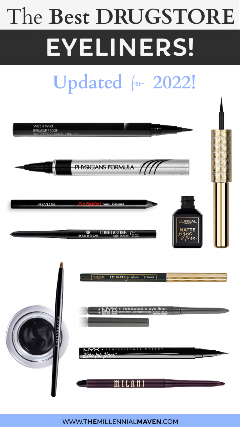 Top 10 Best Eyeliners at the Drugstore in 2022! Best Drugstore